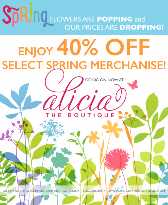 Alicia Spring Sale